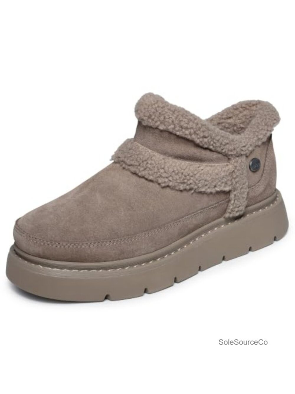 Skechers Hands Free Slip-Ins Keepsakes Lite Bootie Suede Memory Foam Ankle